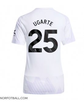 Billige Fotballdrakt Manchester United Manuel Ugarte #25 Replika Bortedrakt Dame 2025-26 Kortermet Billige Fotballdrakt Manchester United Manuel Ugarte #25 Replika Bortedrakt Dame 2025-26 Kortermet